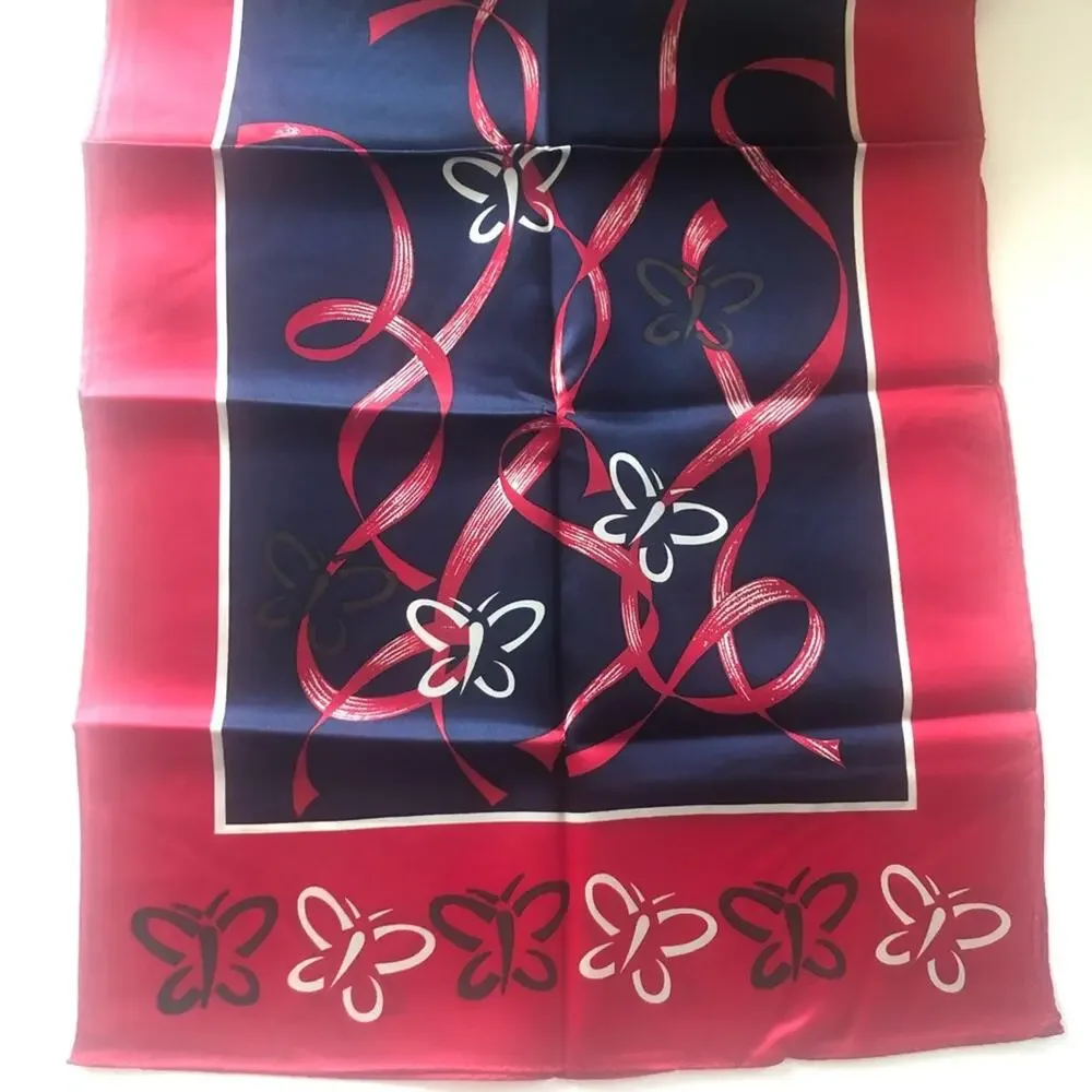 Weekenders 10th Anniversary Silk Scarf Butterfly